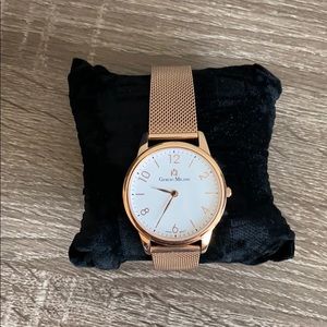 NWOT Giorgio Milano Rose Gold Watch
